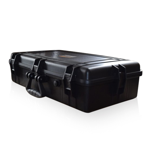 Aluminum Alloy Flight Case Hard Carry Tool Organiser Watertight Photography Equipment Tool Box with Foam Insert S:180x110x55mm 