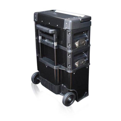 317 US PRO Tools Black Mobile Rolling Chest Trolley Cart cabinet Wheels Tool Box 