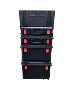 Plastic mobile tool storage boxes chest box professional trolley US PRO